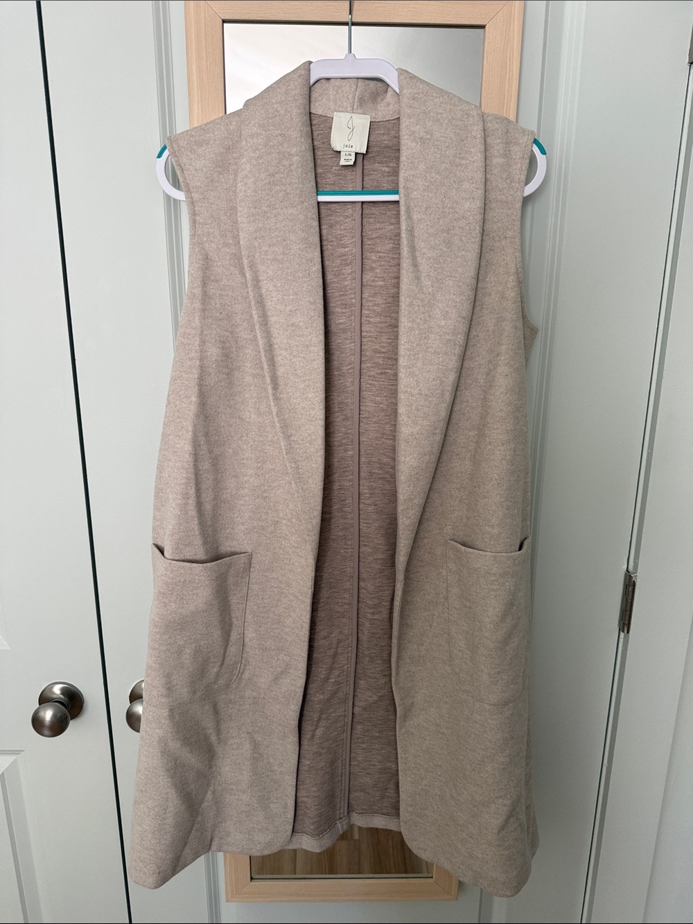 Joie Women's Jeans Jacket in Light Taupe